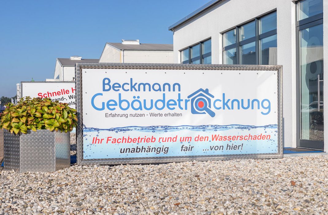 Wir stellen uns vor - Beckmann Gebäudetrocknung in Bocholt