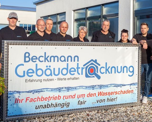 Wir stellen uns vor - Beckmann Gebäudetrocknung in Bocholt