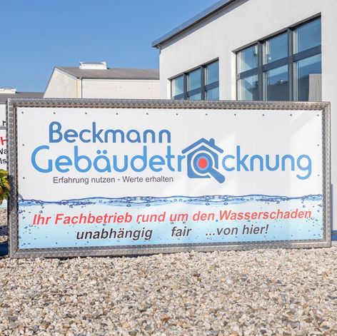 Leistungen von Beckmann Gebäudetrocknung in Bocholt